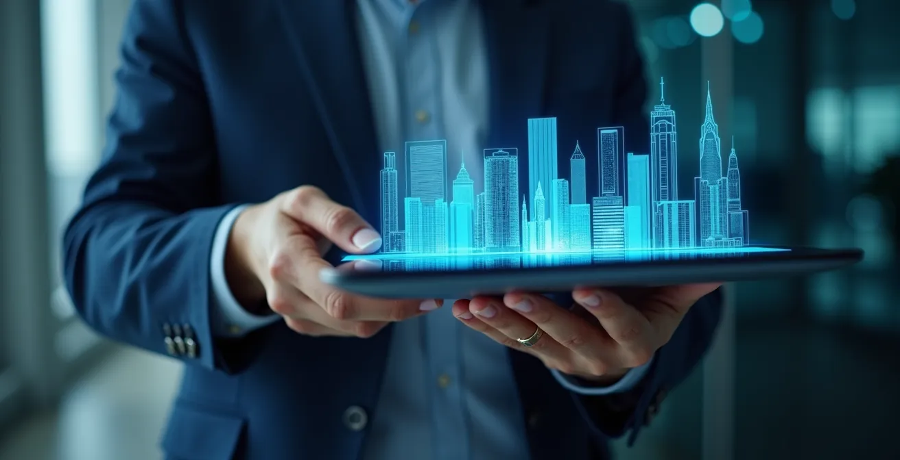 Syndic utilisant des outils digitaux pour la gestion de copropriété